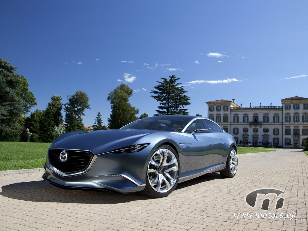 Mazda Shinari Concept blue 2010 luxury car